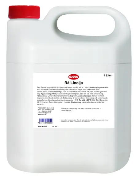 Rå Linolja, 1 liter