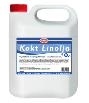 Kokt Linolja, 1 liter