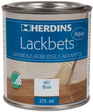 Herdins Lackbets AQUA 607 Brun, 275ml